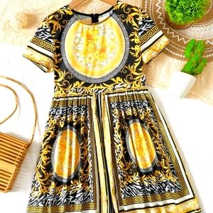 Multiple color dress